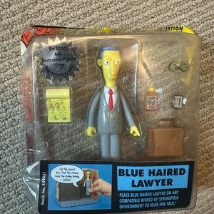 2002 Simpsons ‘Blue Haired Lawyer’ Figure